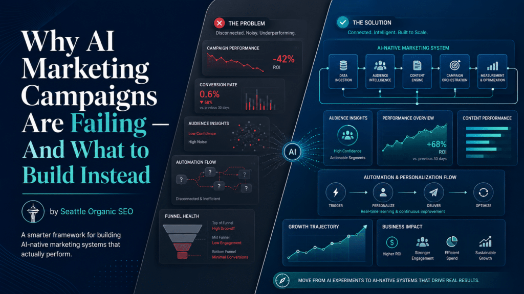 Why AI Marketing Campaigns are Failing and What to do Instead